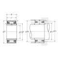 Ntn NTN NA4900LL, Machined Ring Nrb W Inner Ring   Double Sealed 10 Mm Idx 22 Mm Od X 14 Mm W NA4900LL